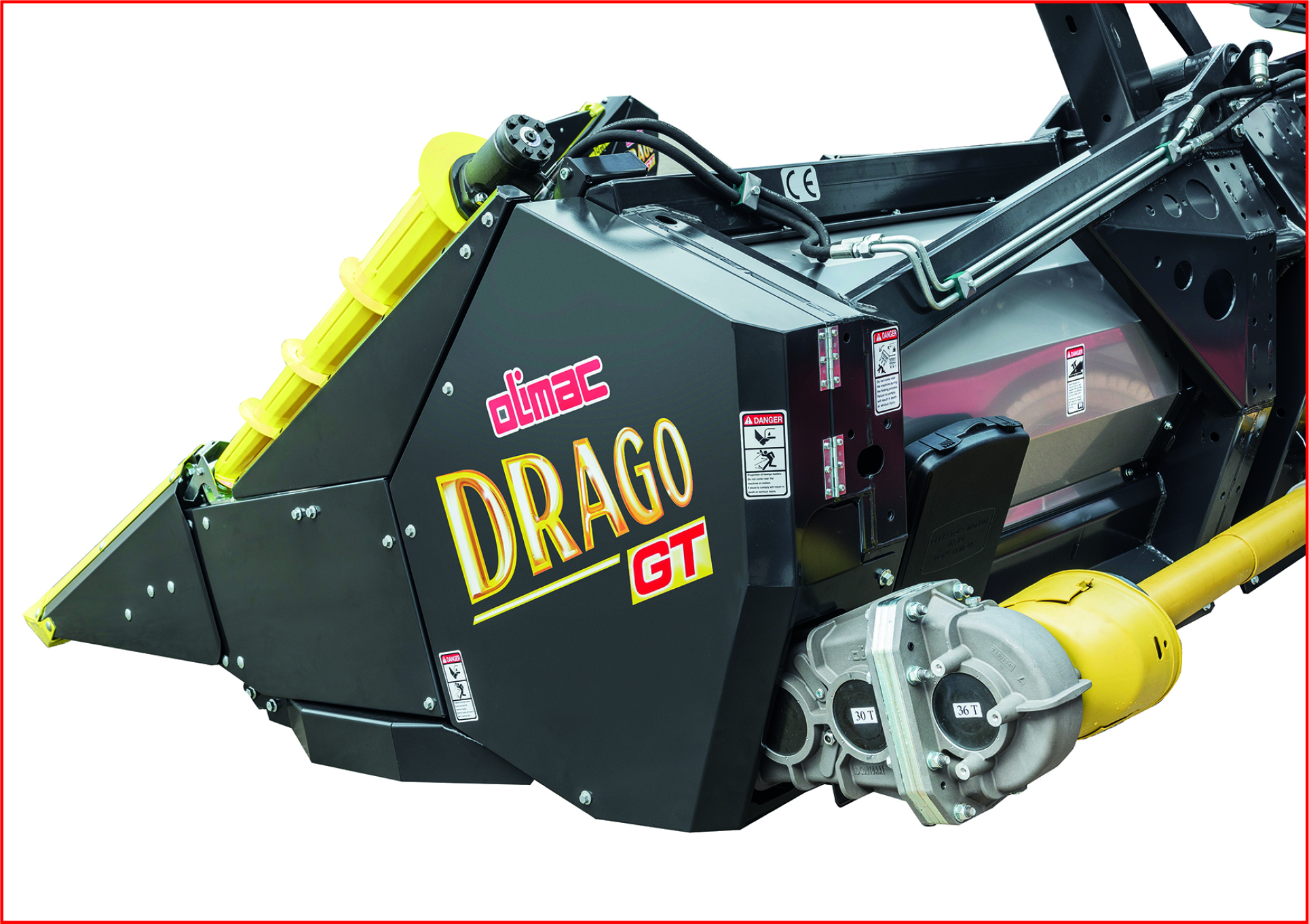 Vnější převodovka s čelním soukolím Olimac Drago GT